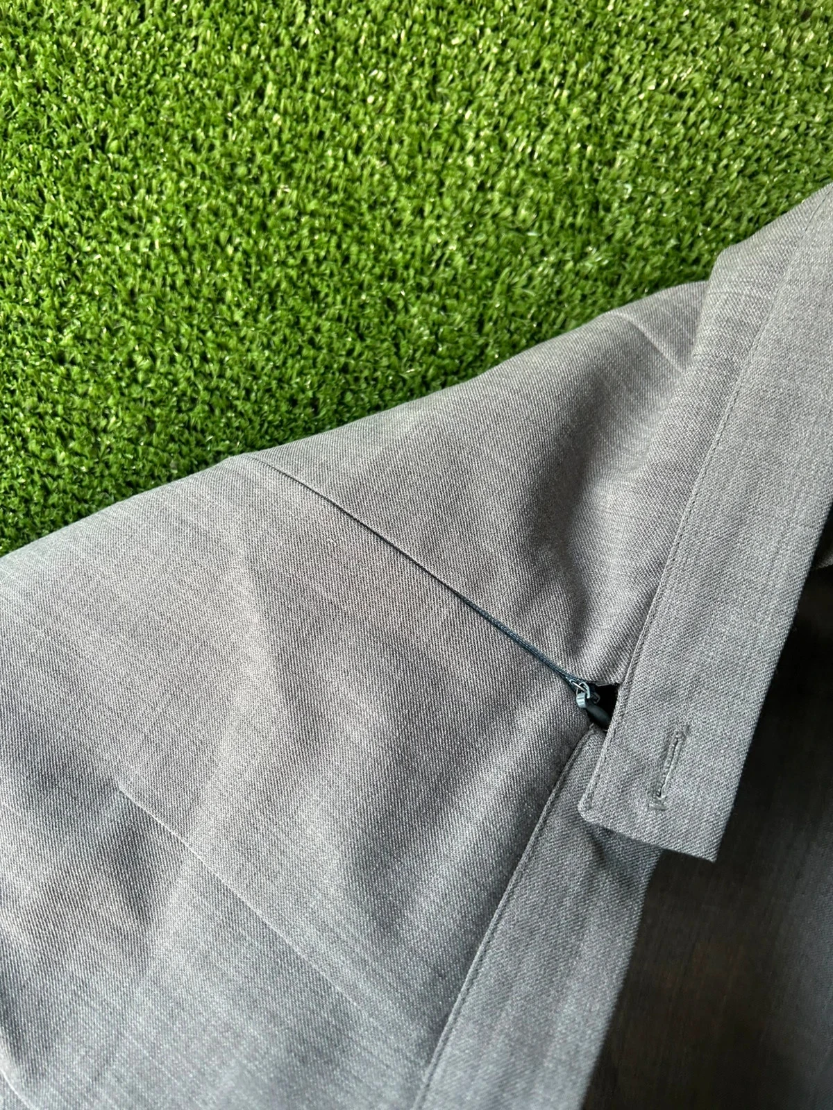 Vintage beige grijze rok BEST de la redoute – photo 7